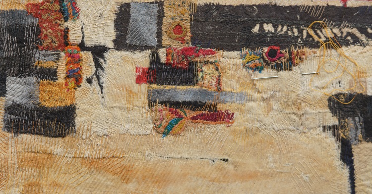 Gwen Hedley: Stitching distress and repair