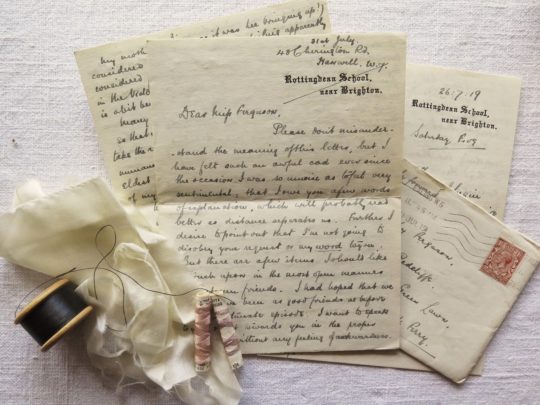 A handwritten letter captures the emotions of the writer at the exact moment of pen hitting paper.