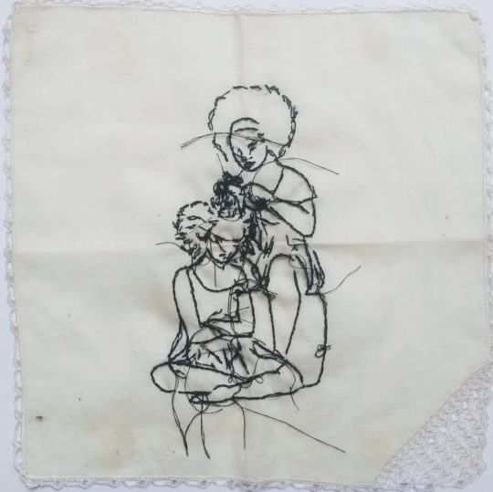 Janine Magalhães: Matriarcal, 2018, Handmade embroidery