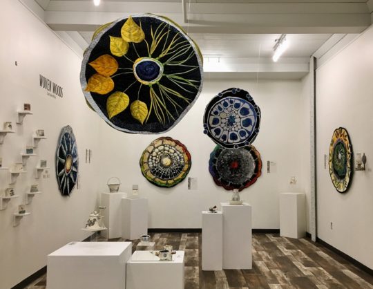 Woven Woods exhibition at Craft Council of Newfoundland and Labrador, 2019