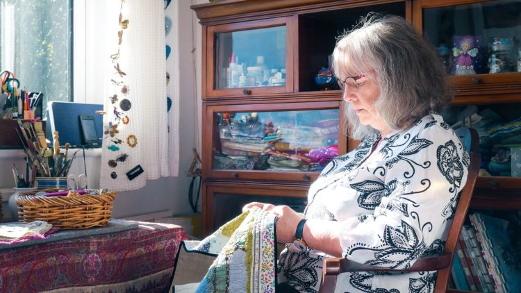 Jane King in her studio.