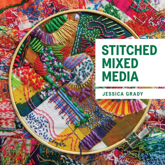 Stitched Mixed Media book cover