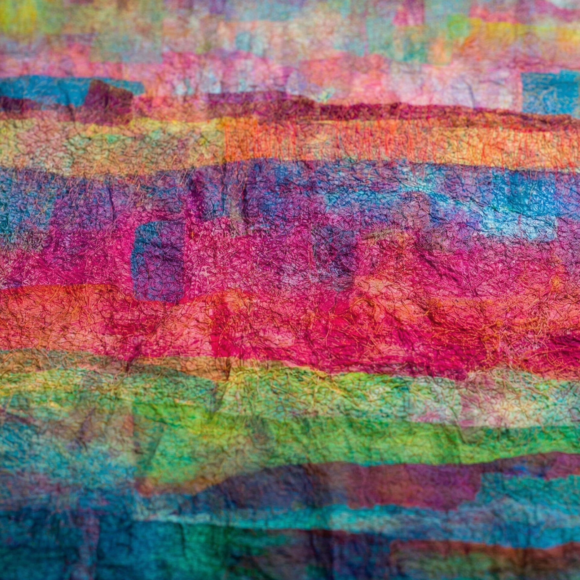 Vibrant abstract textured paper background.