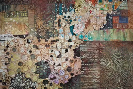 Deidre Adams – Tracings VII (detail)