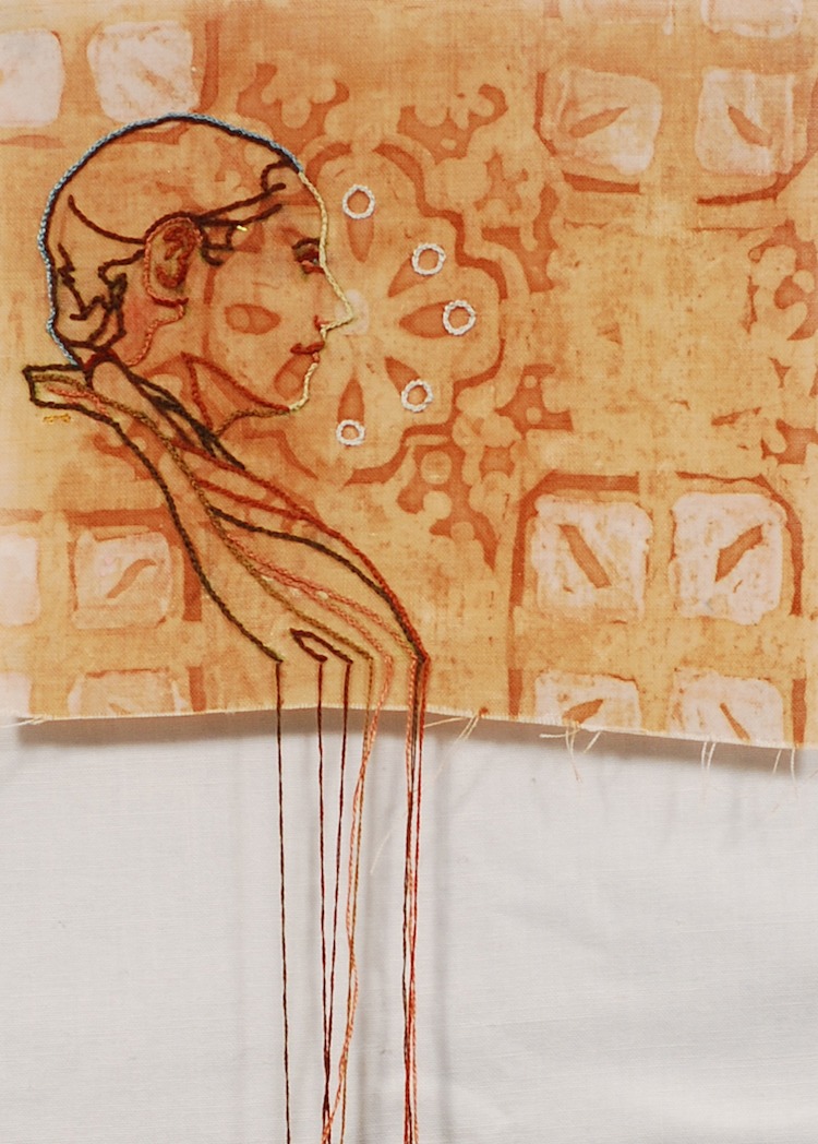 Amelia Harnas, Rain-Pearls from the Eucharis, 2011, 5 in x 5 in