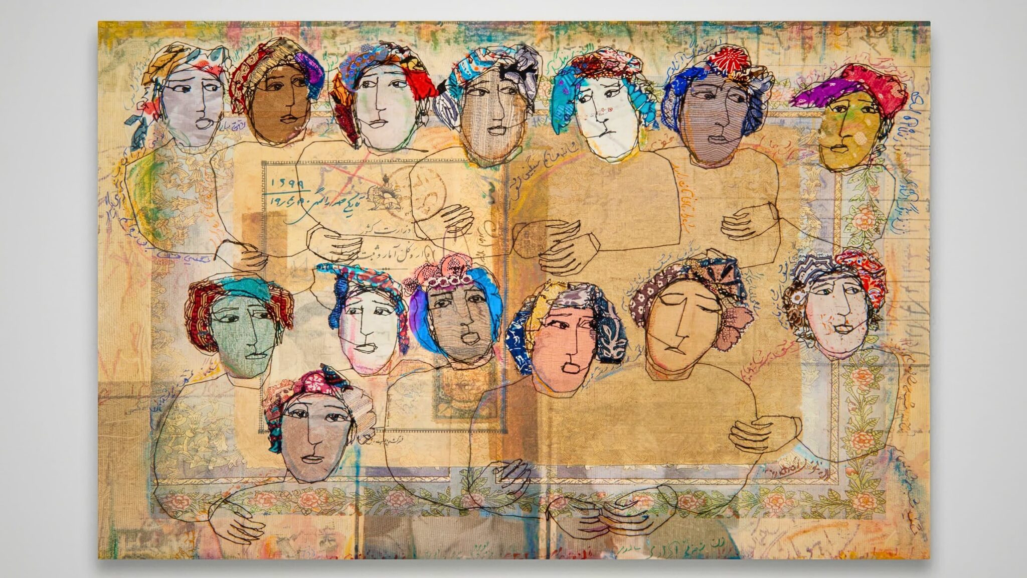 Batool Showghi: Threads of resistance – TextileArtist