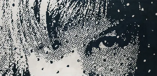 Barbara Broekman. My Family-Else's Eyes (2013). 129x263cm. Hand embroidered. Photo Gert Jan van Rooij.