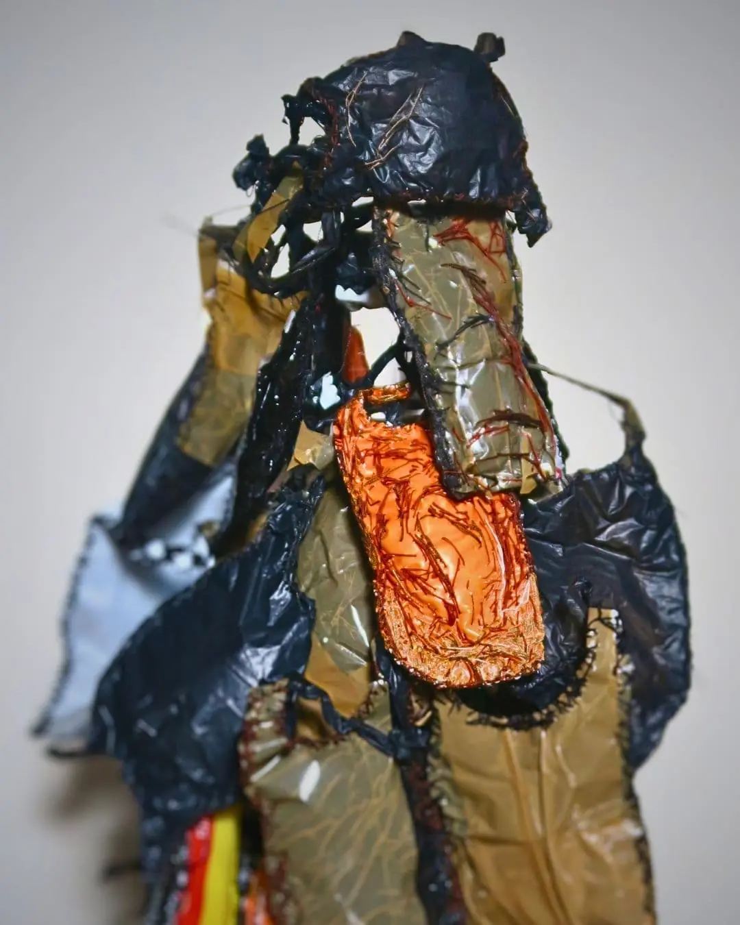 a close up of a piece of plastic