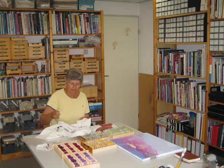 Tilleke Schwarz at work