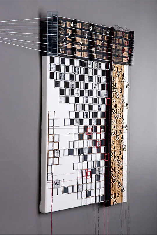 Textile art by Michelle Stephens