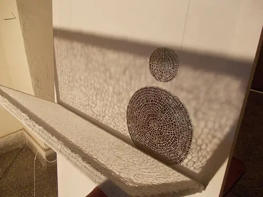 Textile art by Mawra Tahreem