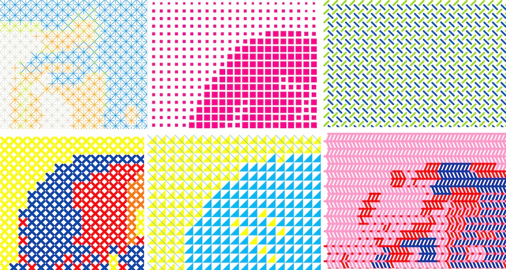 Patterns used in portraits