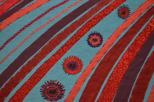 Textile art by Melina Silberberg