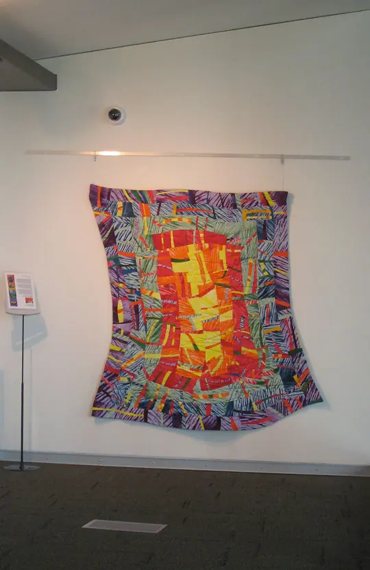 'Excitation' wall art by Daren Redman at the Columbus Learning Center