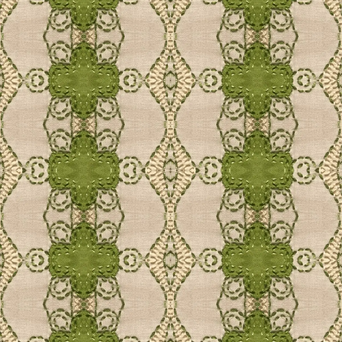 Textile art by Laura Otten in response to an online workshop with Stewart Kelly