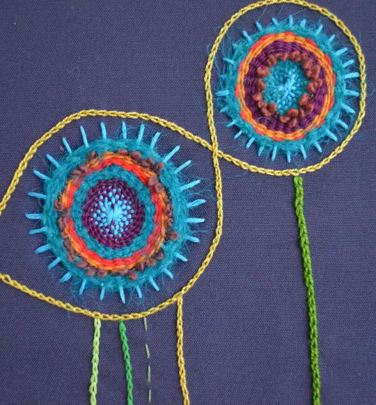 Textile art by ​Melina Silberberg