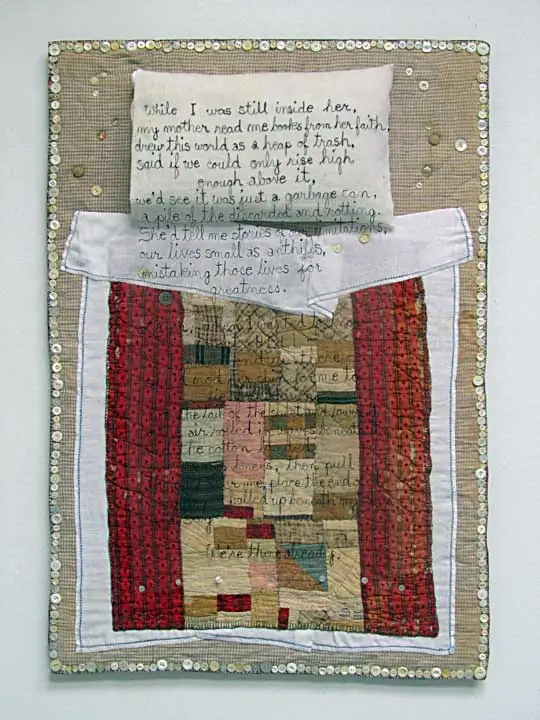 Textile art by Susan Lenz