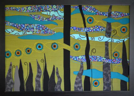 Textile art by Melina Silberberg