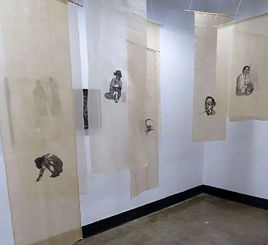 Textile art by Daniela Tiger