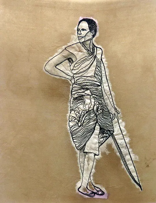 Textile art by daniela tiger