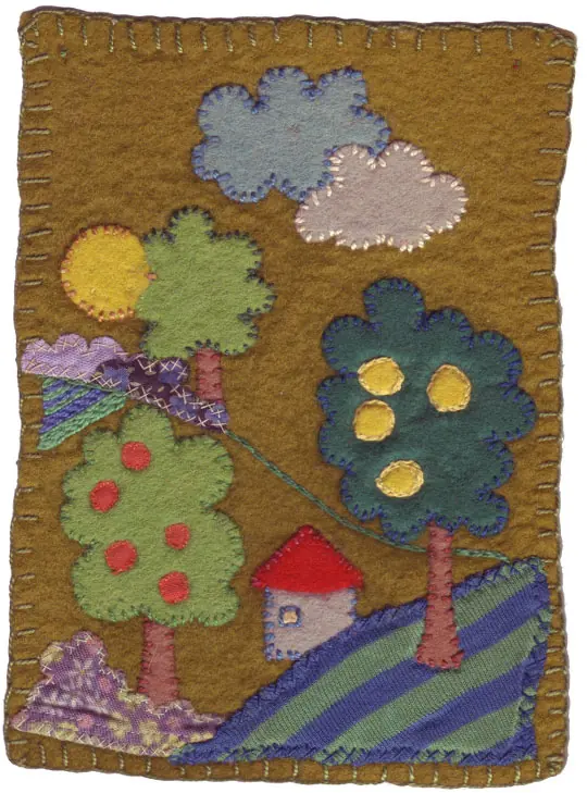 Textile art by Melina Silberberg
