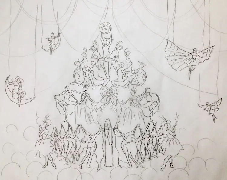 Michelle Kingdom, sketch