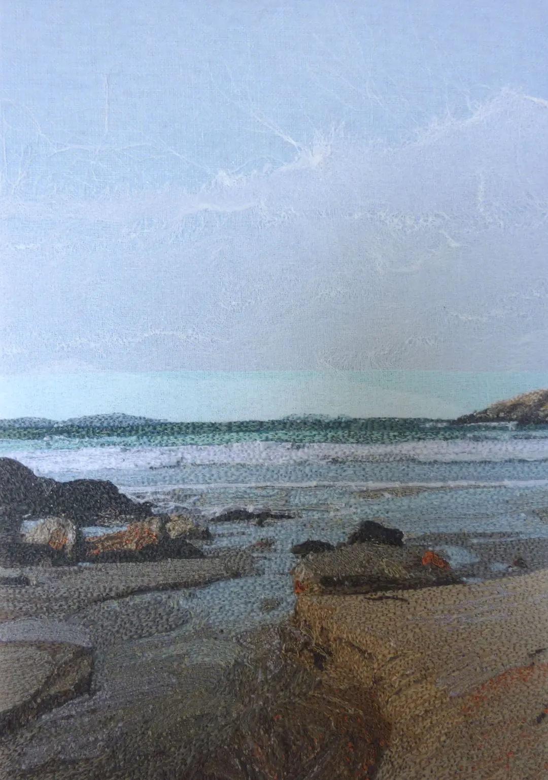 Textile art by Shona Skinner